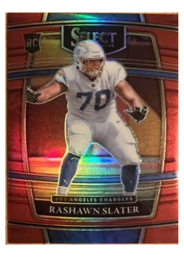 2021 Panini Select Base Set Rashawn Slater #86 card