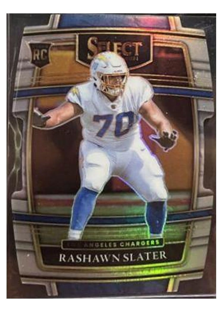 2021 Panini Select Base Set Rashawn Slater #86 card