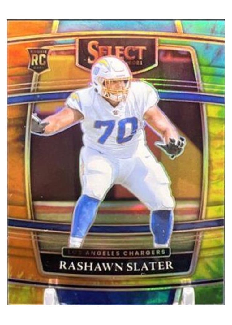 2021 Panini Select Base Set Rashawn Slater #86 card