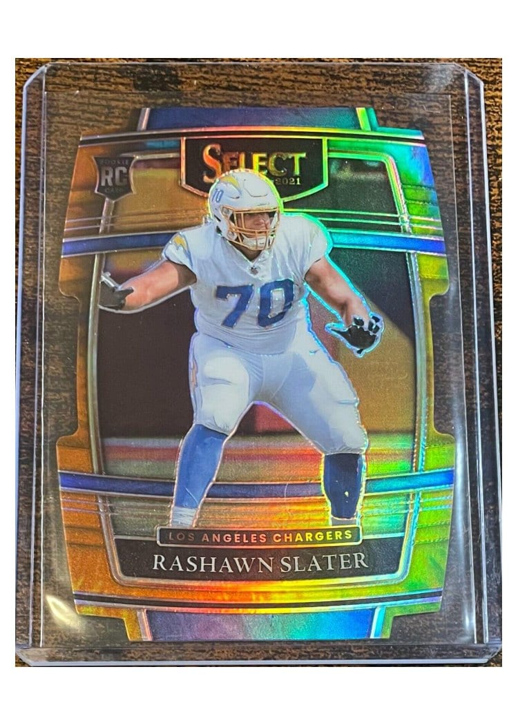 2021 Panini Select Base Set Rashawn Slater #86 card