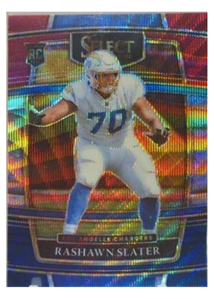 2021 Panini Select Base Set Rashawn Slater #86 card