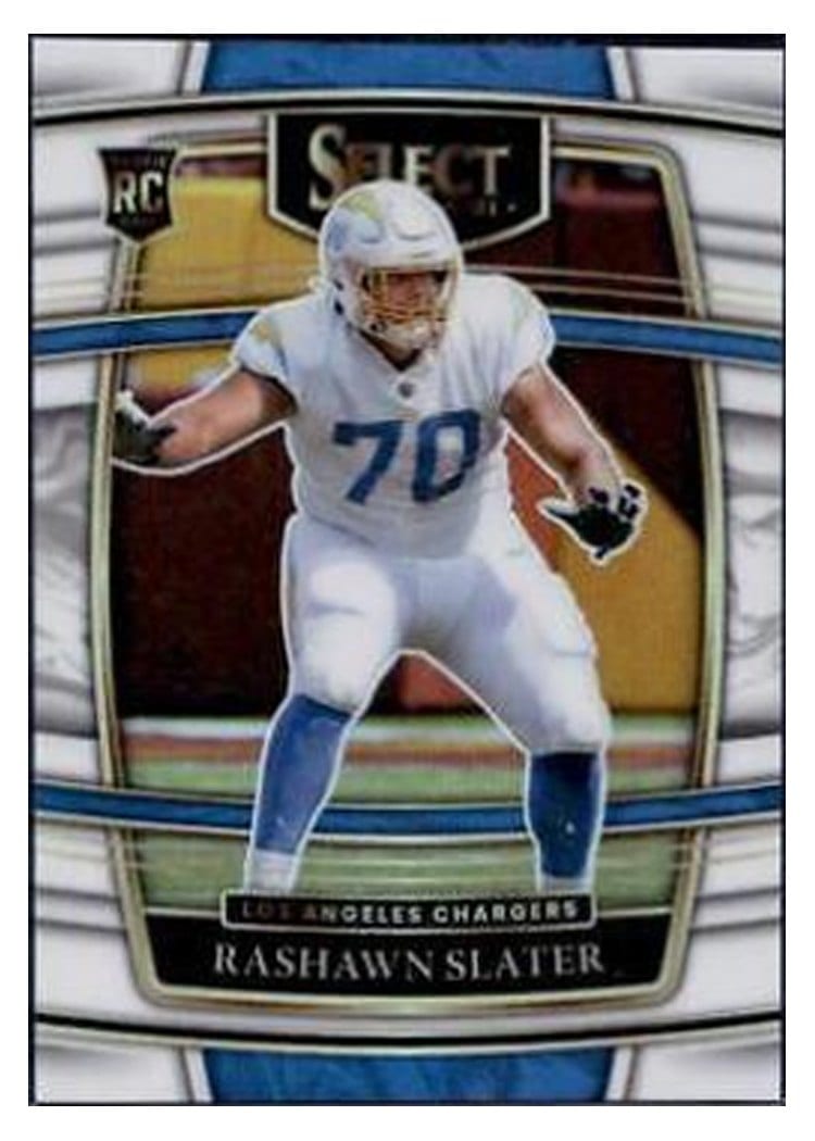 2021 Panini Select Base Set Rashawn Slater #86 card