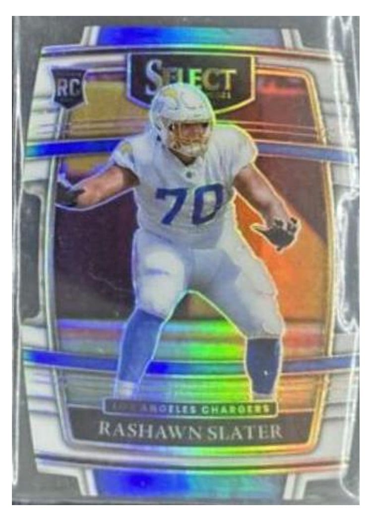 2021 Panini Select Base Set Rashawn Slater #86 card