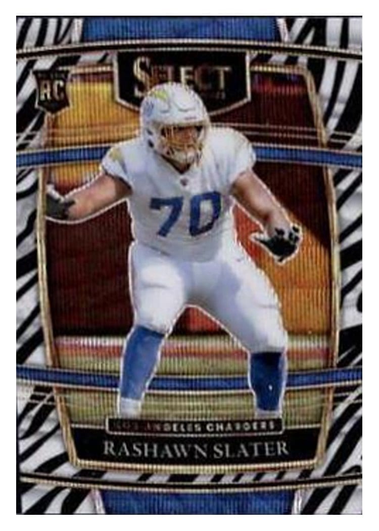 2021 Panini Select Base Set Rashawn Slater #86 card