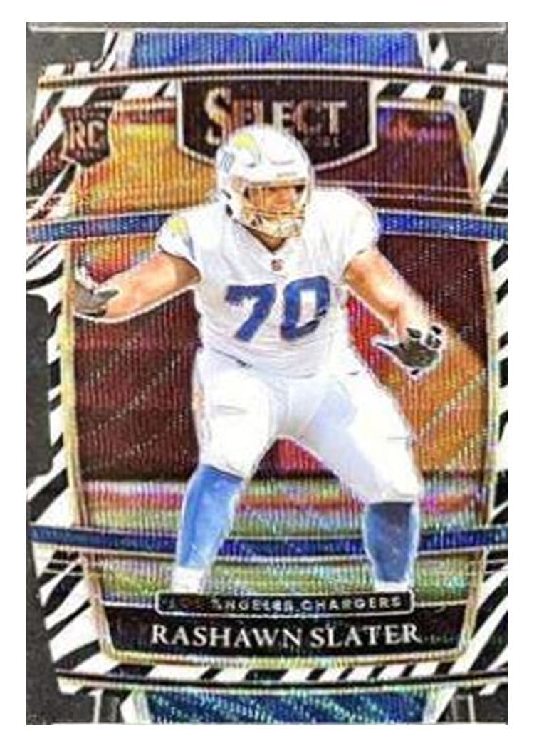 2021 Panini Select Base Set Rashawn Slater #86 card