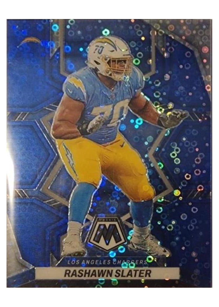 2022 Panini Mosaic Base Set Rashawn Slater #105 card