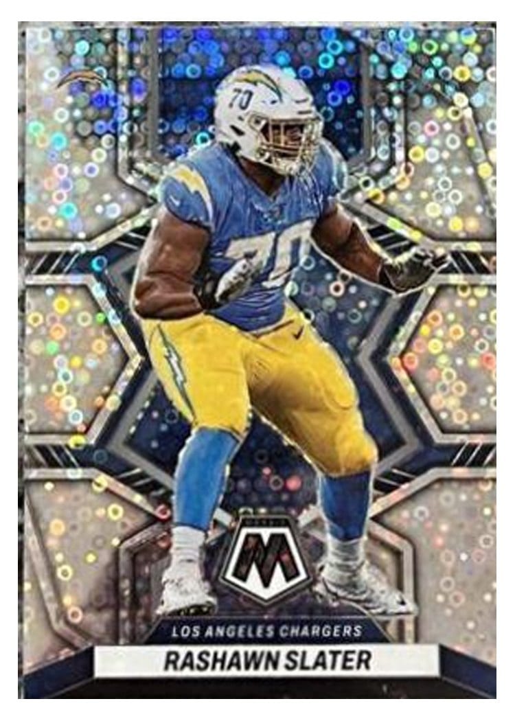 2022 Panini Mosaic Base Set Rashawn Slater #105 card
