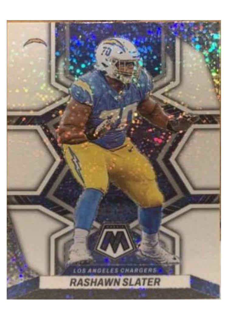 2022 Panini Mosaic Base Set Rashawn Slater #105 card
