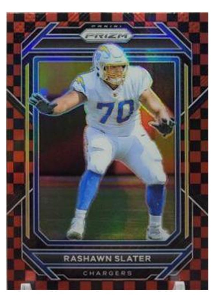 2022 Panini Prizm Base Set Rashawn Slater #153 card