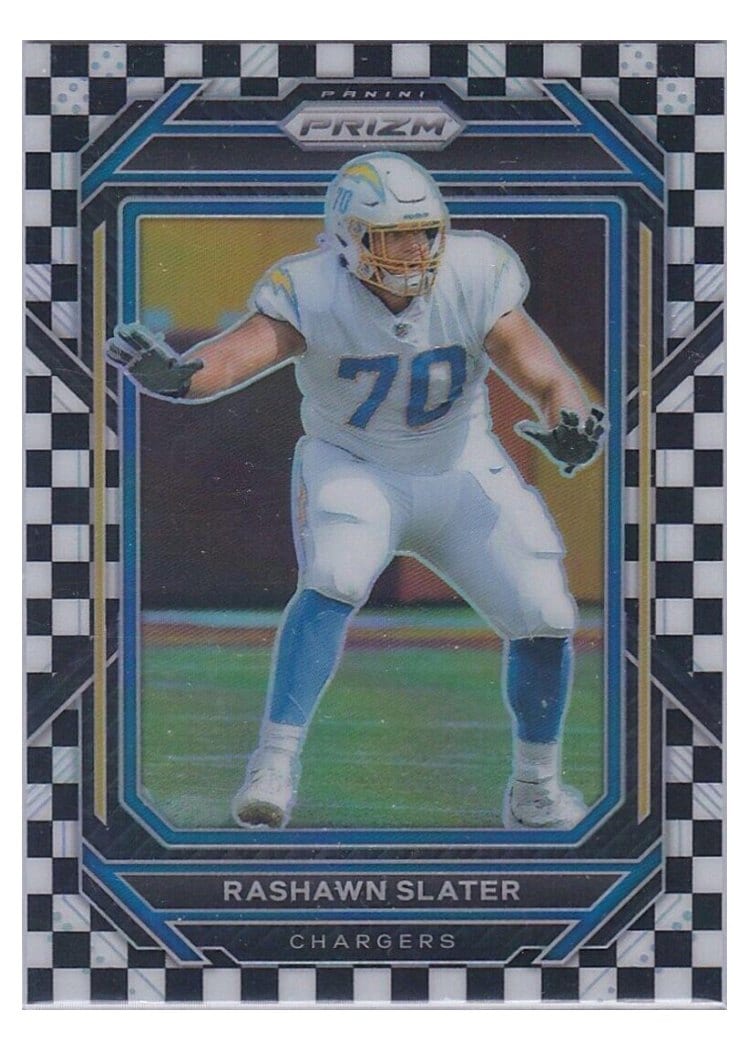 2022 Panini Prizm Base Set Rashawn Slater #153 card