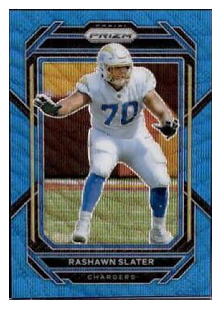 2022 Panini Prizm Base Set Rashawn Slater #153 card