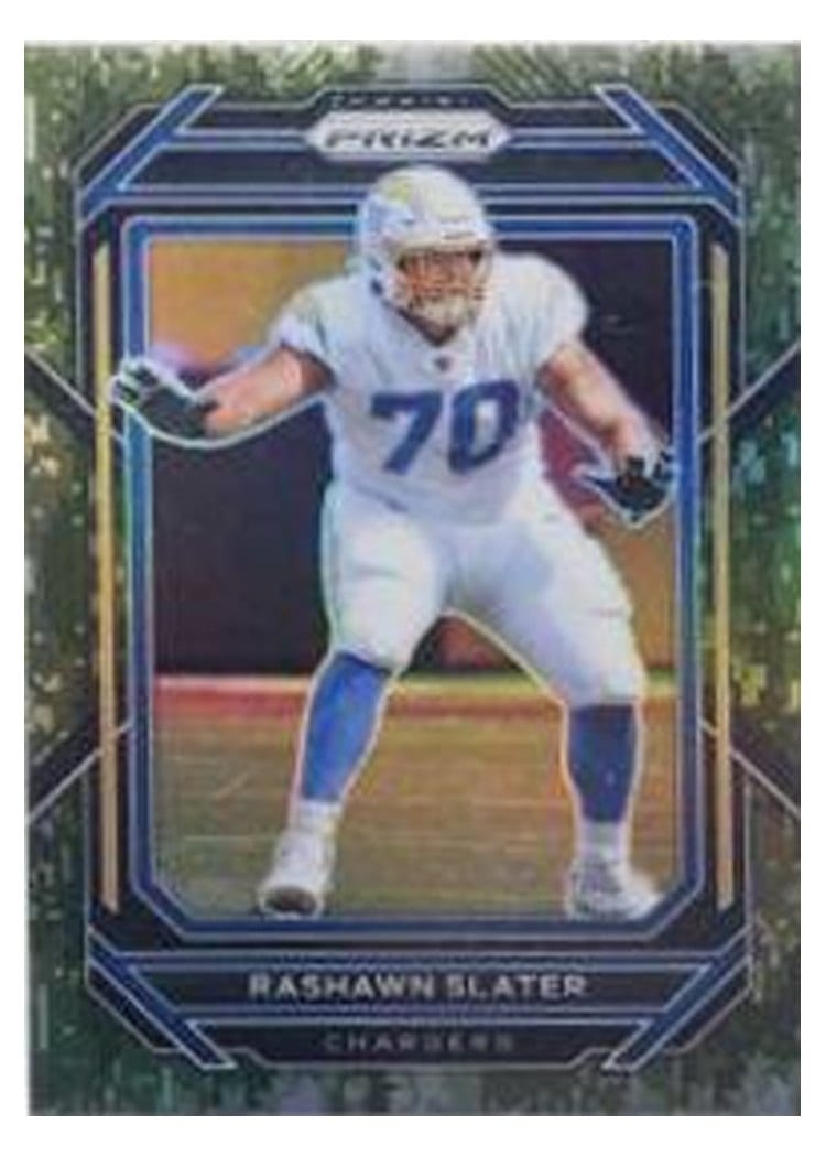 2022 Panini Prizm Base Set Rashawn Slater #153 card