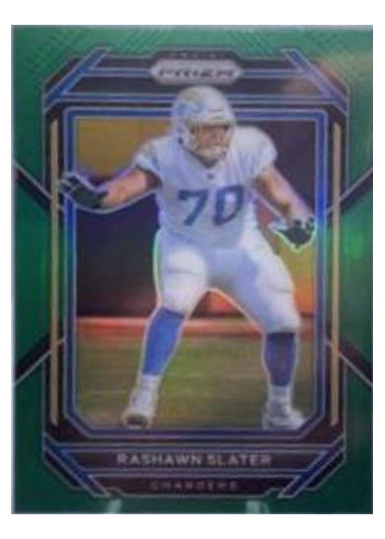 2022 Panini Prizm Base Set Rashawn Slater #153 card