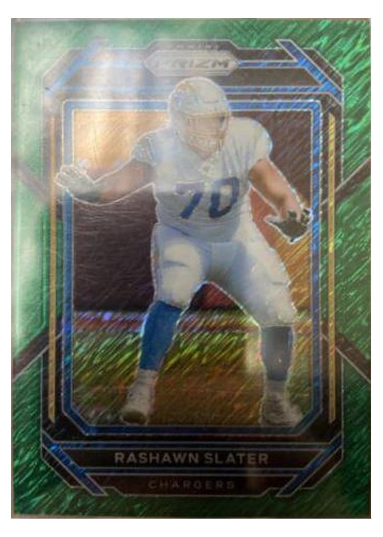 2022 Panini Prizm Base Set Rashawn Slater #153 card