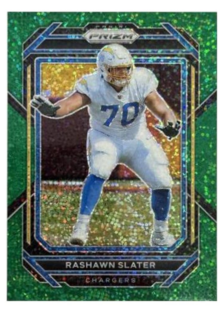 2022 Panini Prizm Base Set Rashawn Slater #153 card