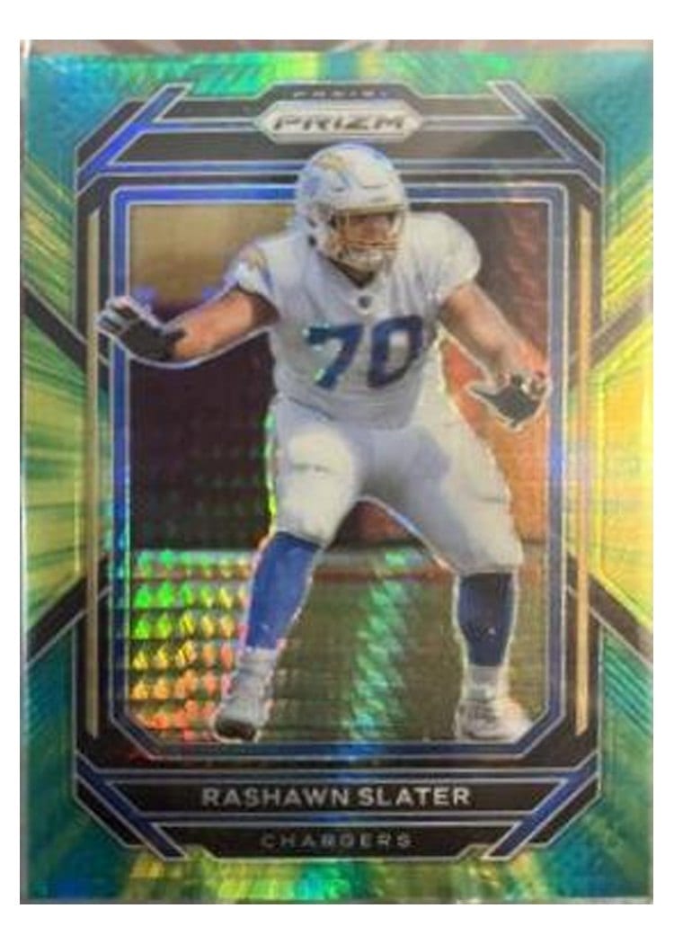2022 Panini Prizm Base Set Rashawn Slater #153 card