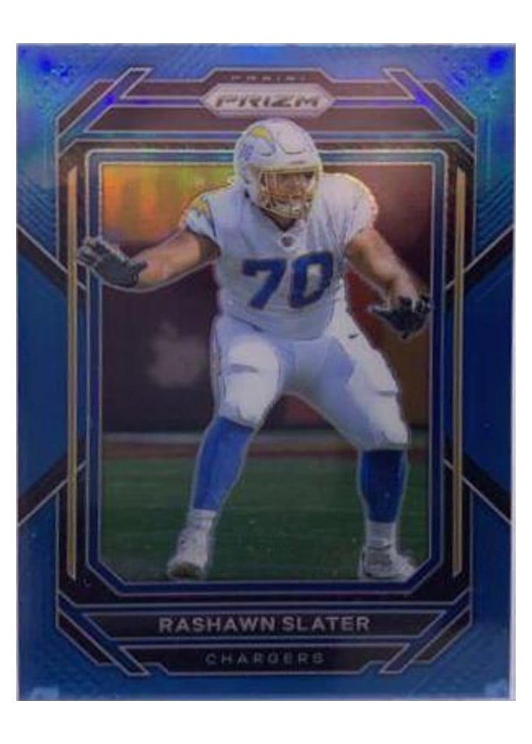 2022 Panini Prizm Base Set Rashawn Slater #153 card