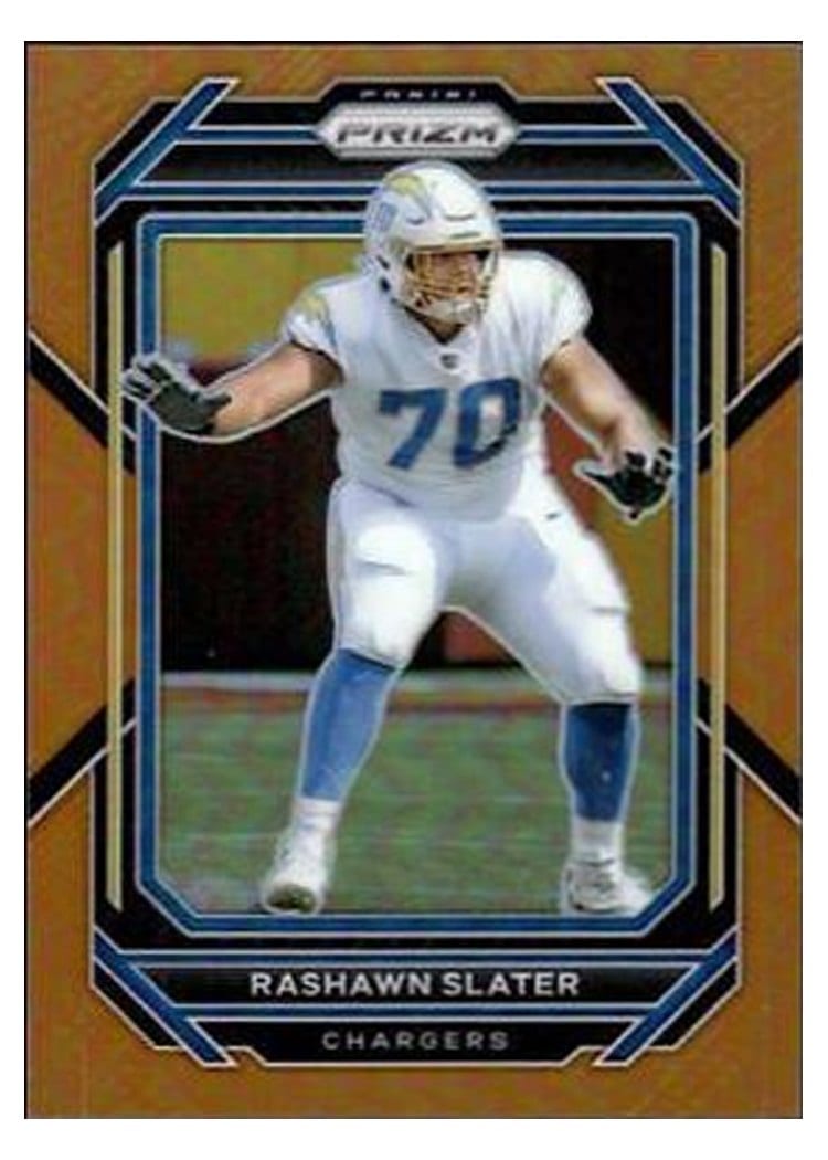 2022 Panini Prizm Base Set Rashawn Slater #153 card