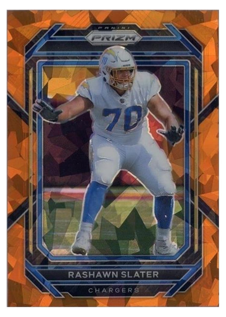 2022 Panini Prizm Base Set Rashawn Slater #153 card