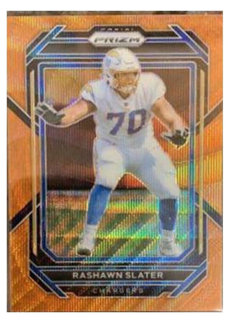 2022 Panini Prizm Base Set Rashawn Slater #153 card
