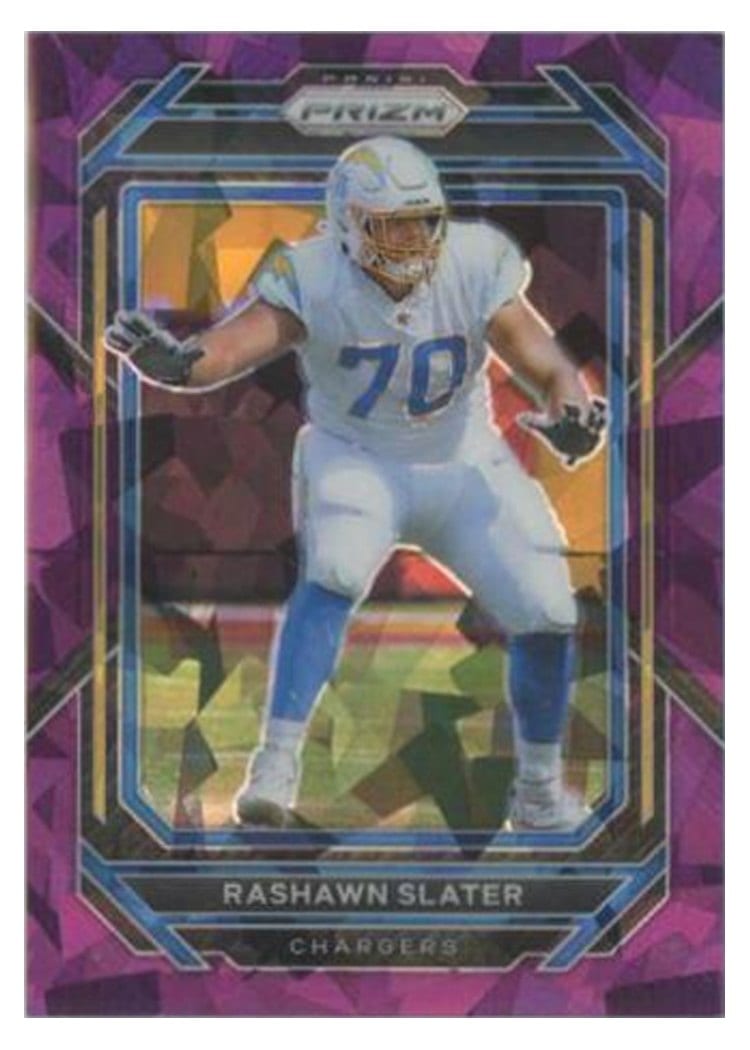 2022 Panini Prizm Base Set Rashawn Slater #153 card