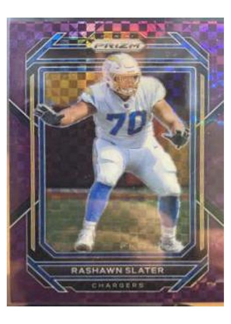 2022 Panini Prizm Base Set Rashawn Slater #153 card