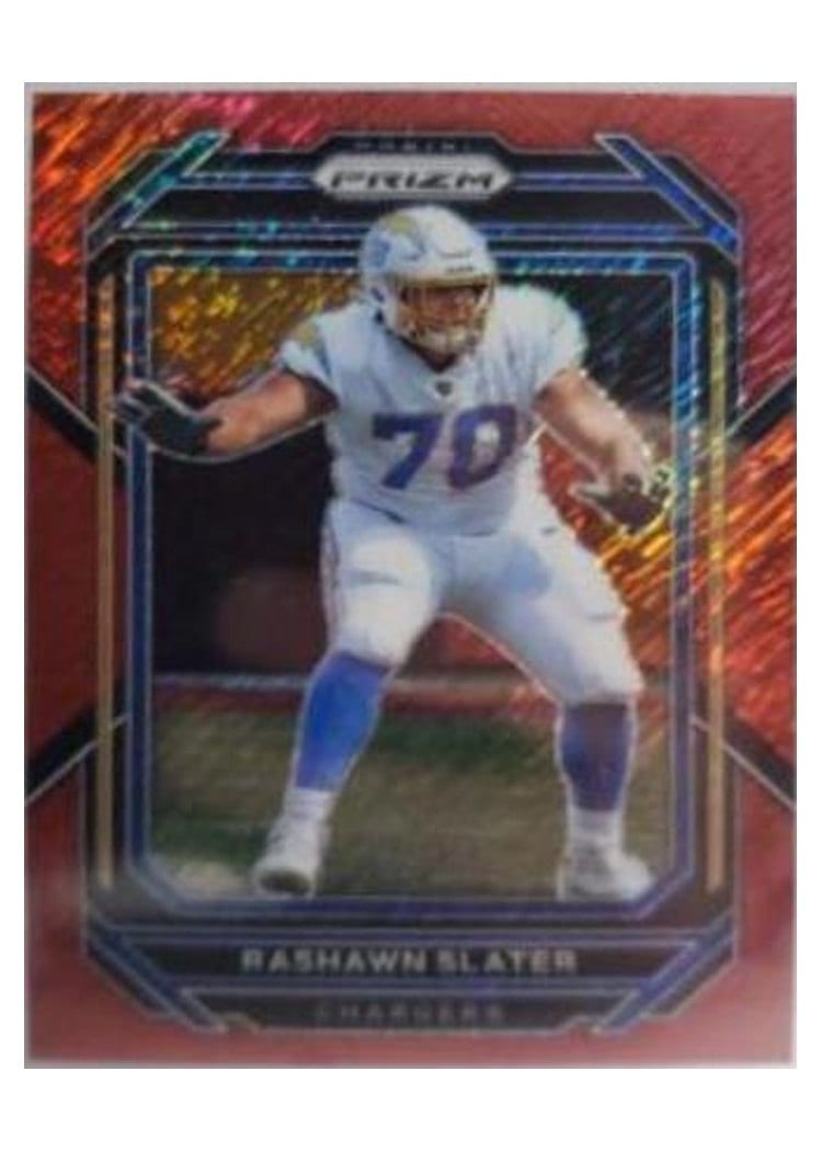 2022 Panini Prizm Base Set Rashawn Slater #153 card