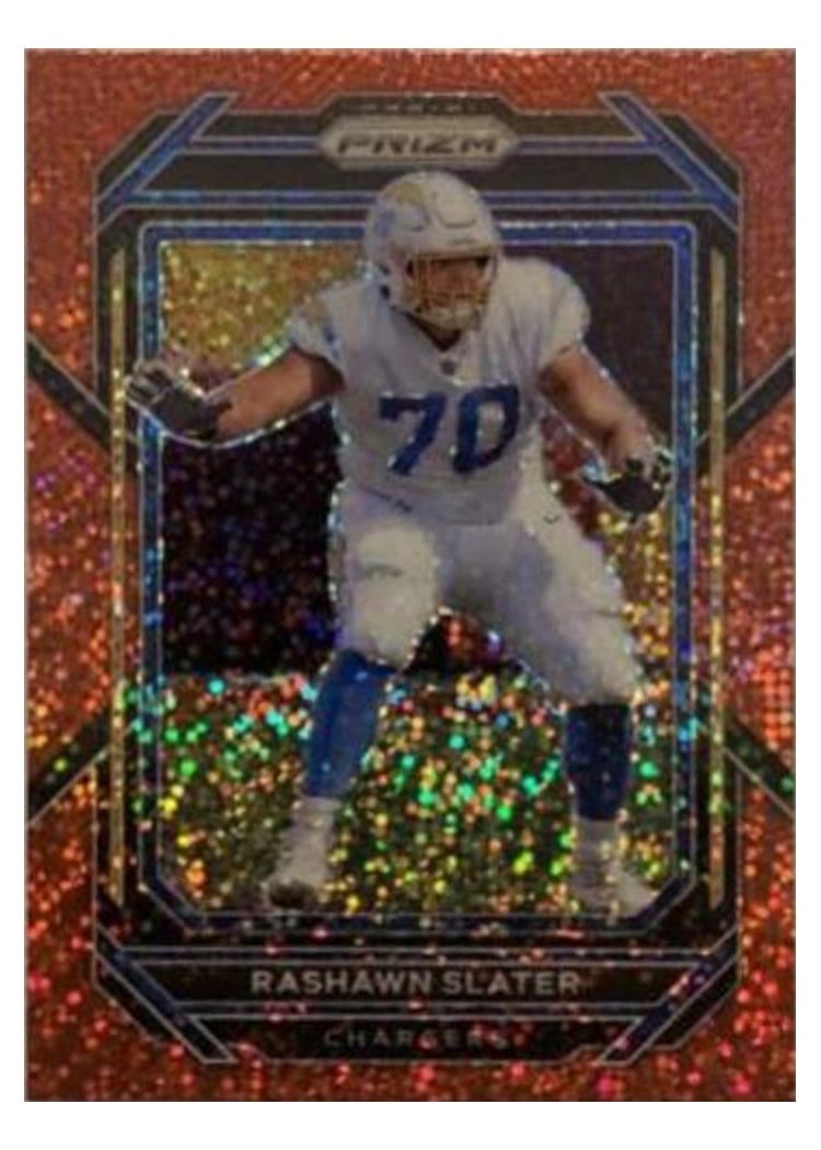 2022 Panini Prizm Base Set Rashawn Slater #153 card
