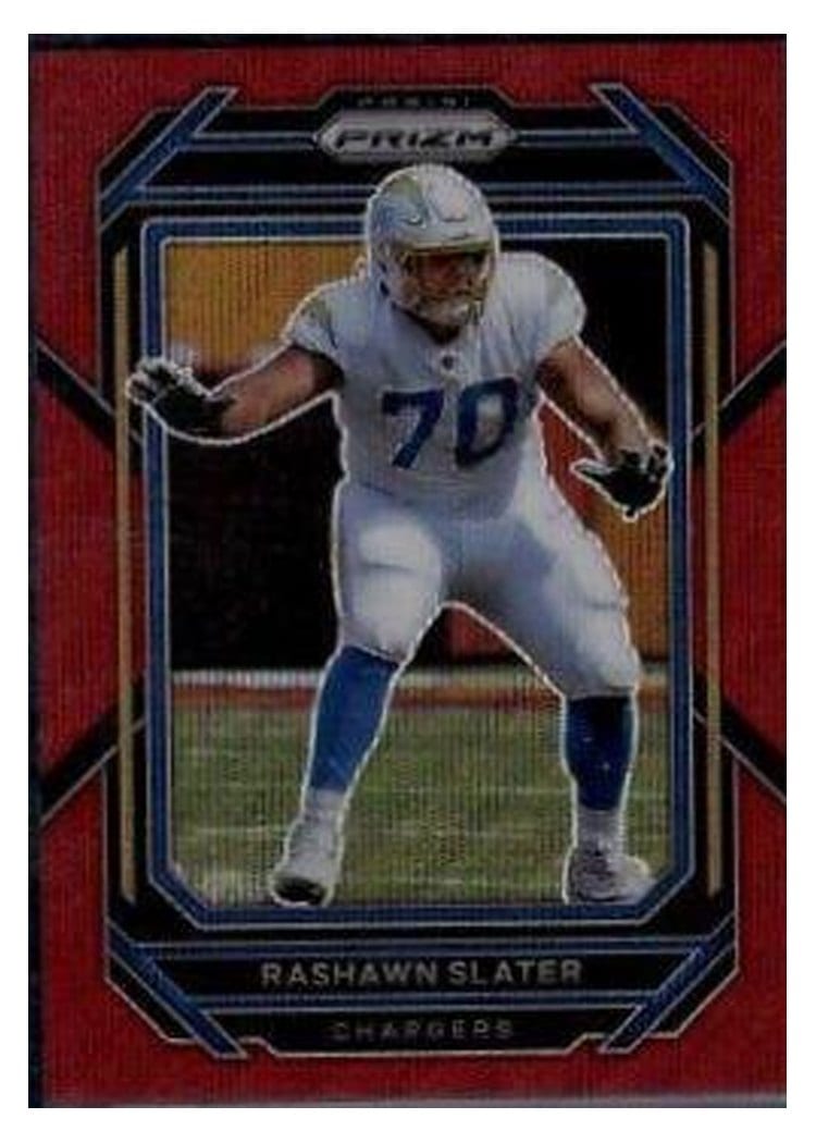 2022 Panini Prizm Base Set Rashawn Slater #153 card