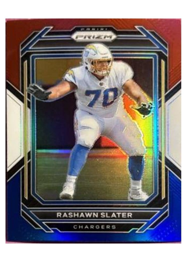 2022 Panini Prizm Base Set Rashawn Slater #153 card
