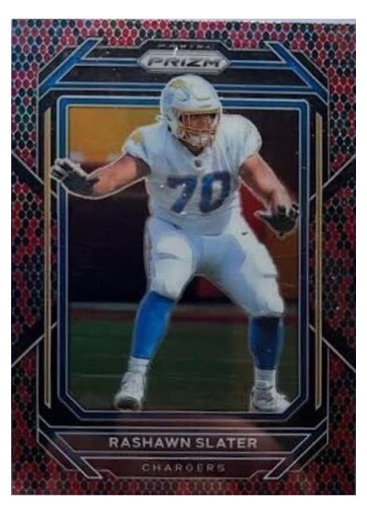 2022 Panini Prizm Base Set Rashawn Slater #153 card