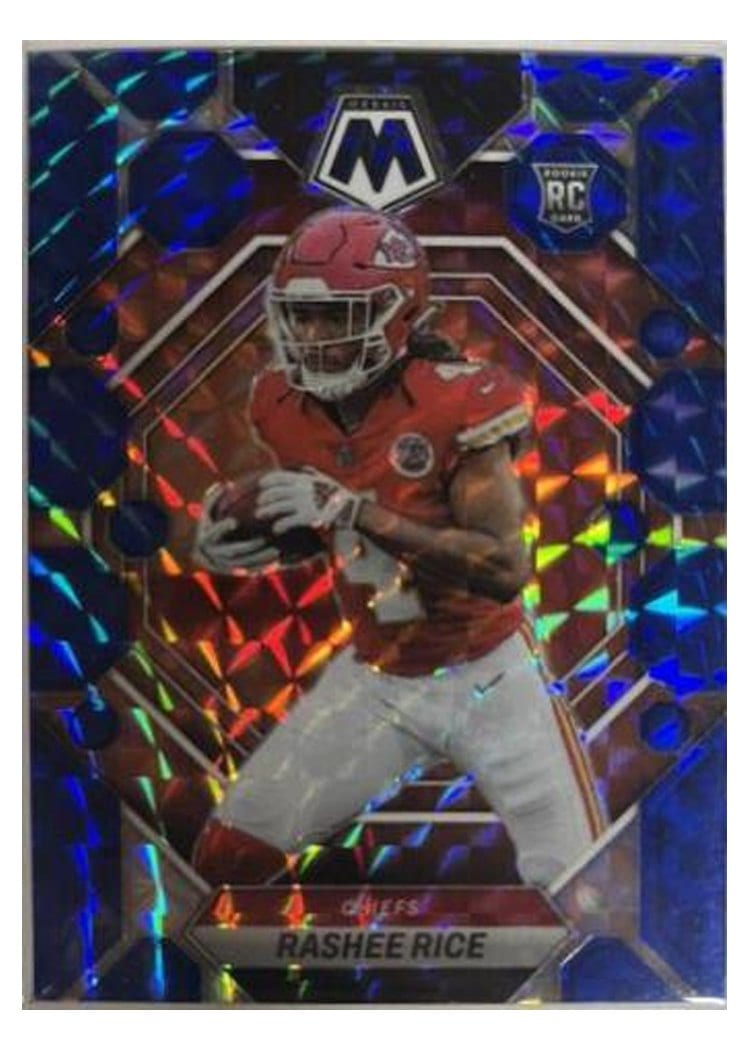 2023 Panini Mosaic Base Set Rashee Rice Blue #357 card