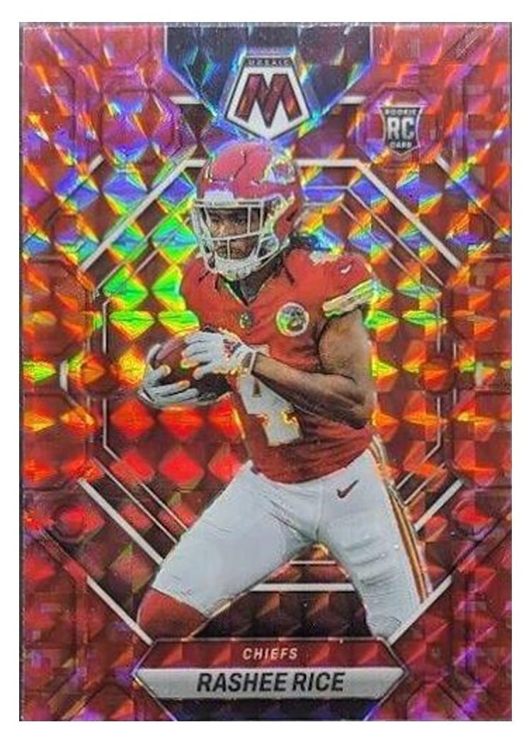2023 Panini Mosaic Base Set Rashee Rice #357 card