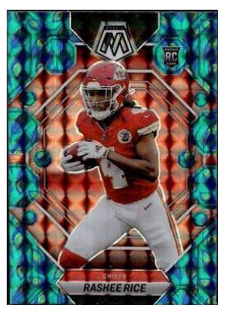 2023 Panini Mosaic Base Set Rashee Rice Choice Peacock #357 card