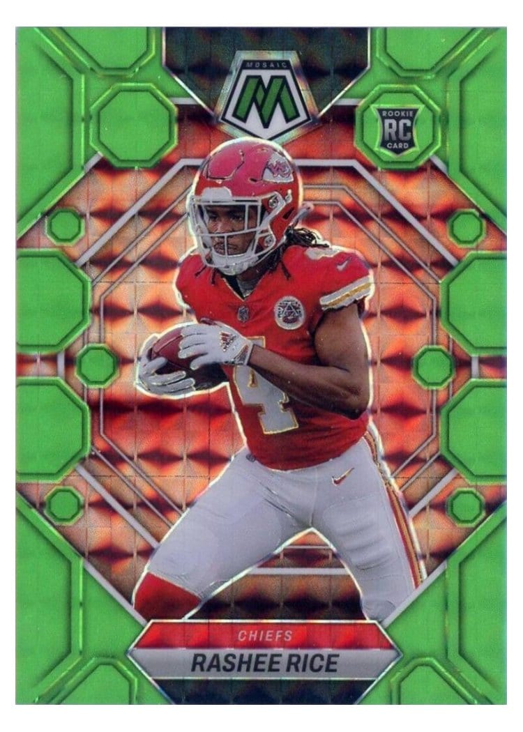 2023 Panini Mosaic Base Set Rashee Rice #357 card