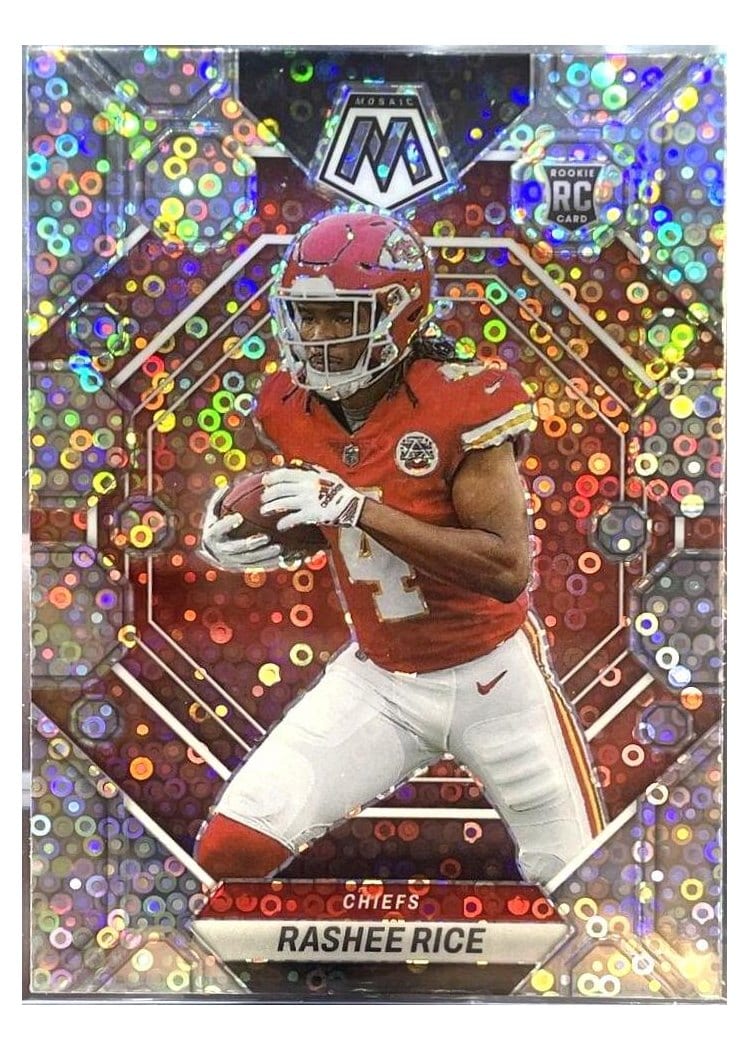 2023 Panini Mosaic Base Set Rashee Rice #357 card