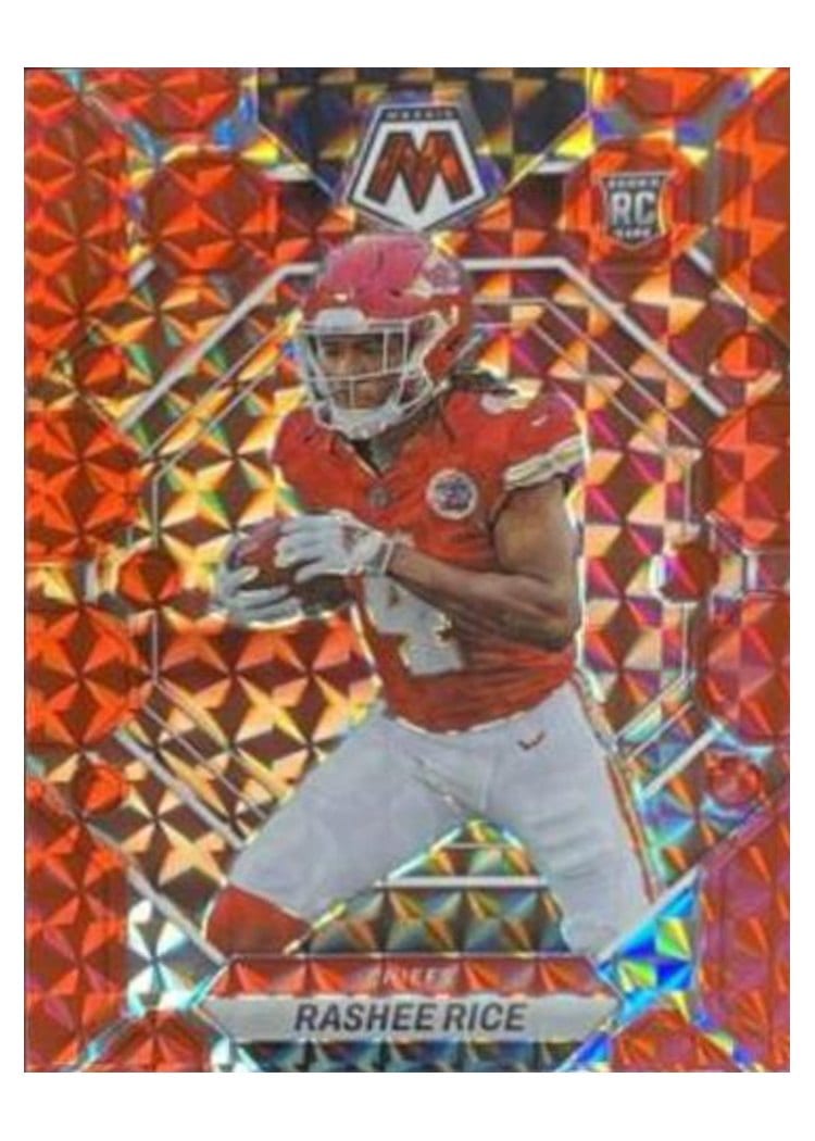 2023 Panini Mosaic Base Set Rashee Rice Red #357 card