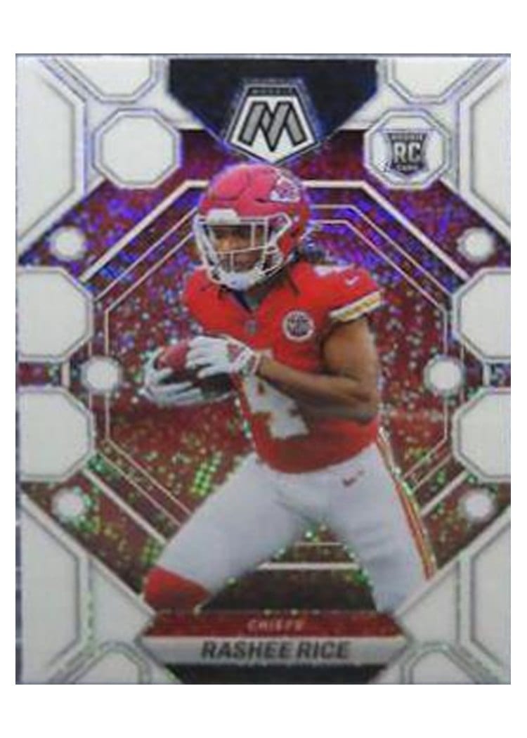 2023 Panini Mosaic Base Set Rashee Rice White Sparkle #357 card