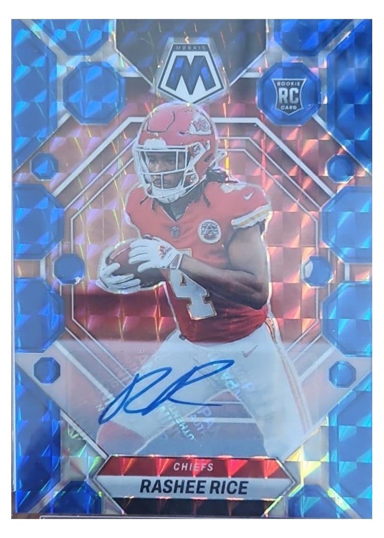 2023 Panini Mosaic Base Set Rashee Rice #357 card