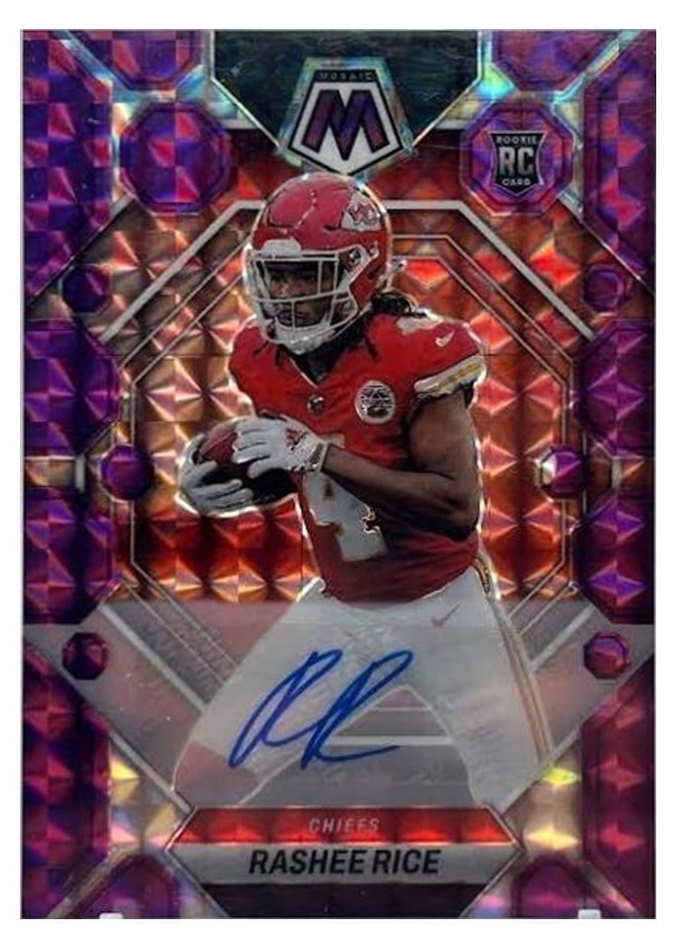 2023 Panini Mosaic Base Set Rashee Rice #357 card