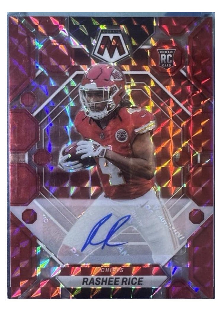 2023 Panini Mosaic Base Set Rashee Rice #357 card