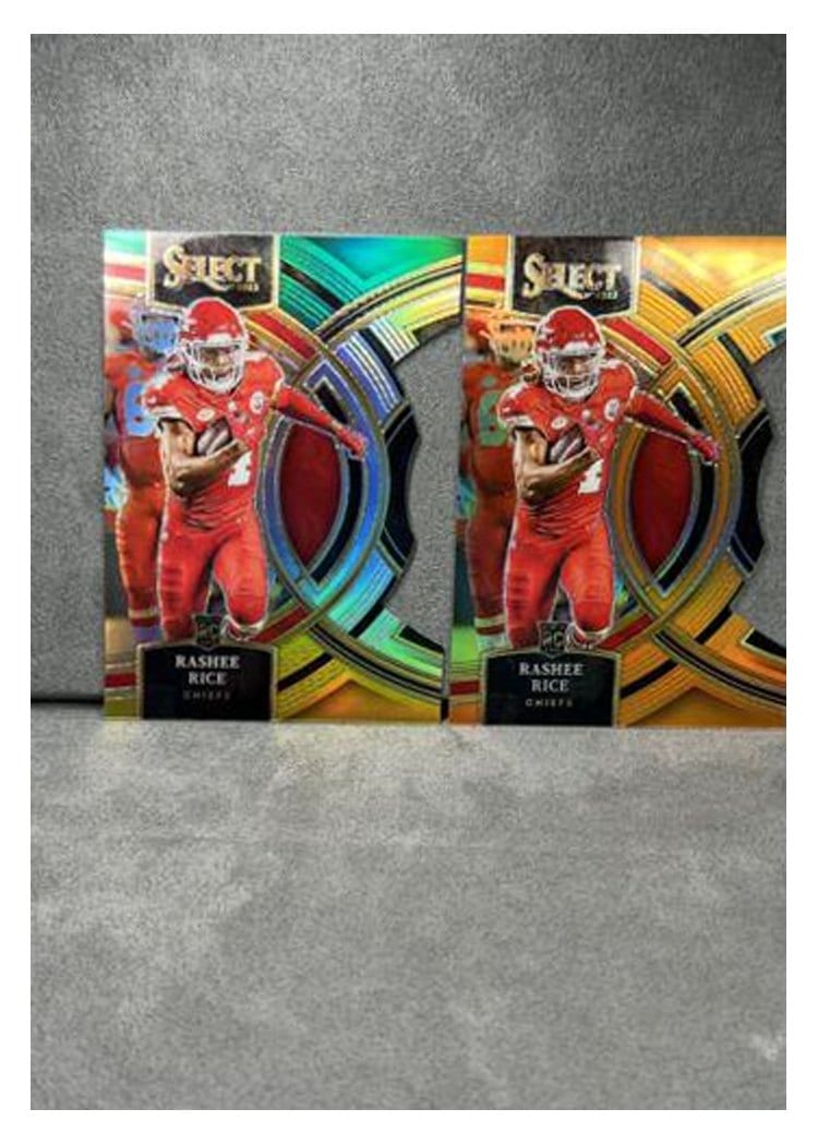 2023 Panini Select Base Set Rashee Rice #132 card