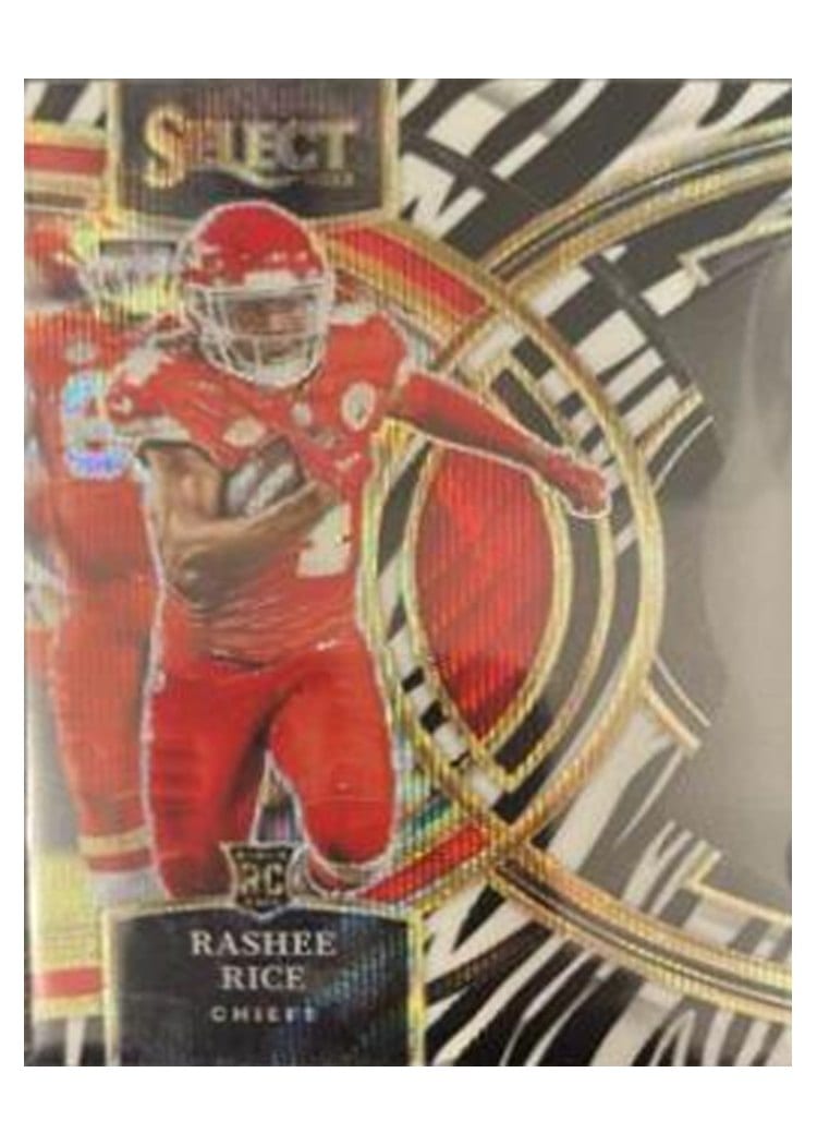 2023 Panini Select Base Set Rashee Rice #132 card