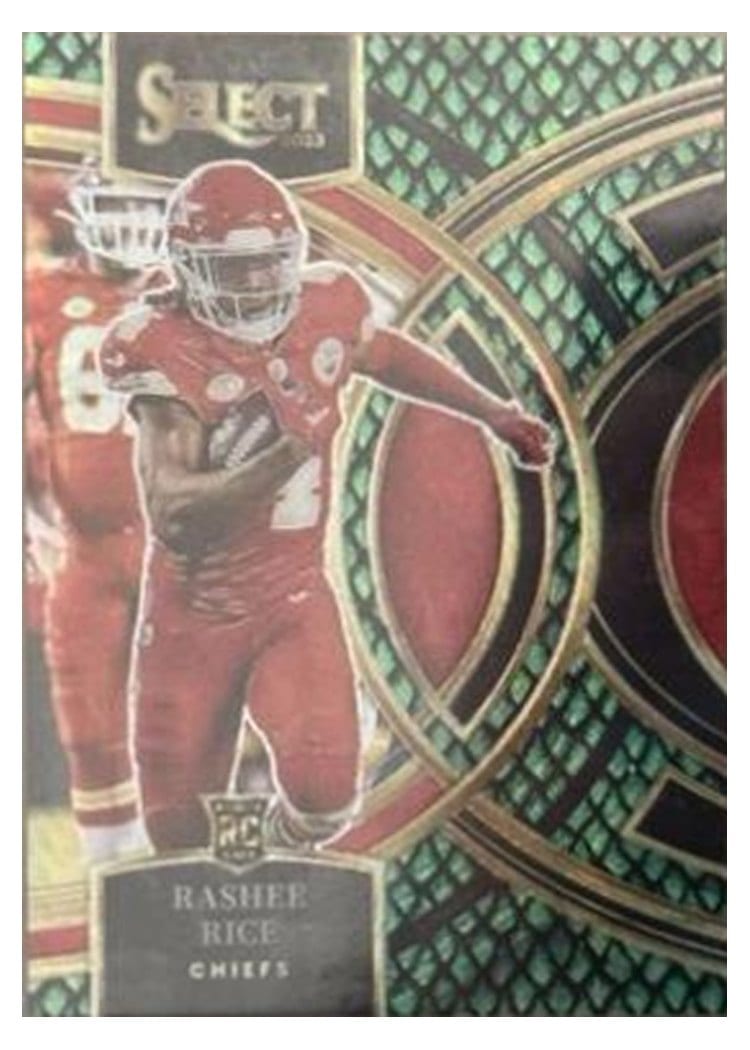 2023 Panini Select Base Set Rashee Rice #132 card