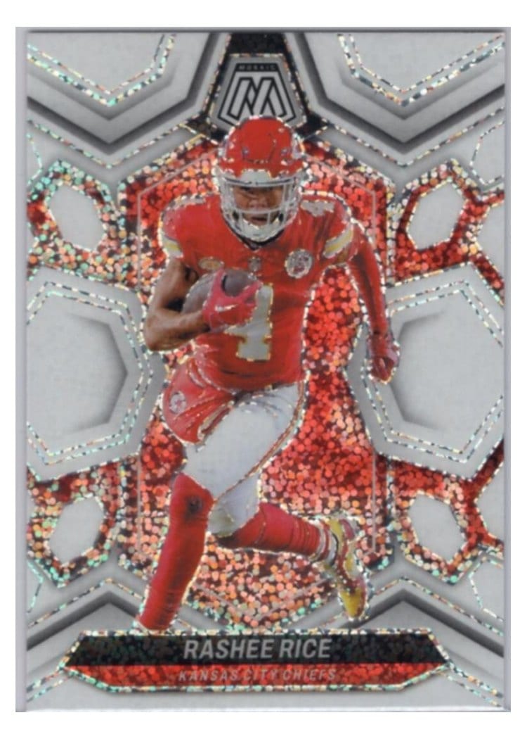 2024 Panini Mosaic Base Set Rashee Rice #108 card