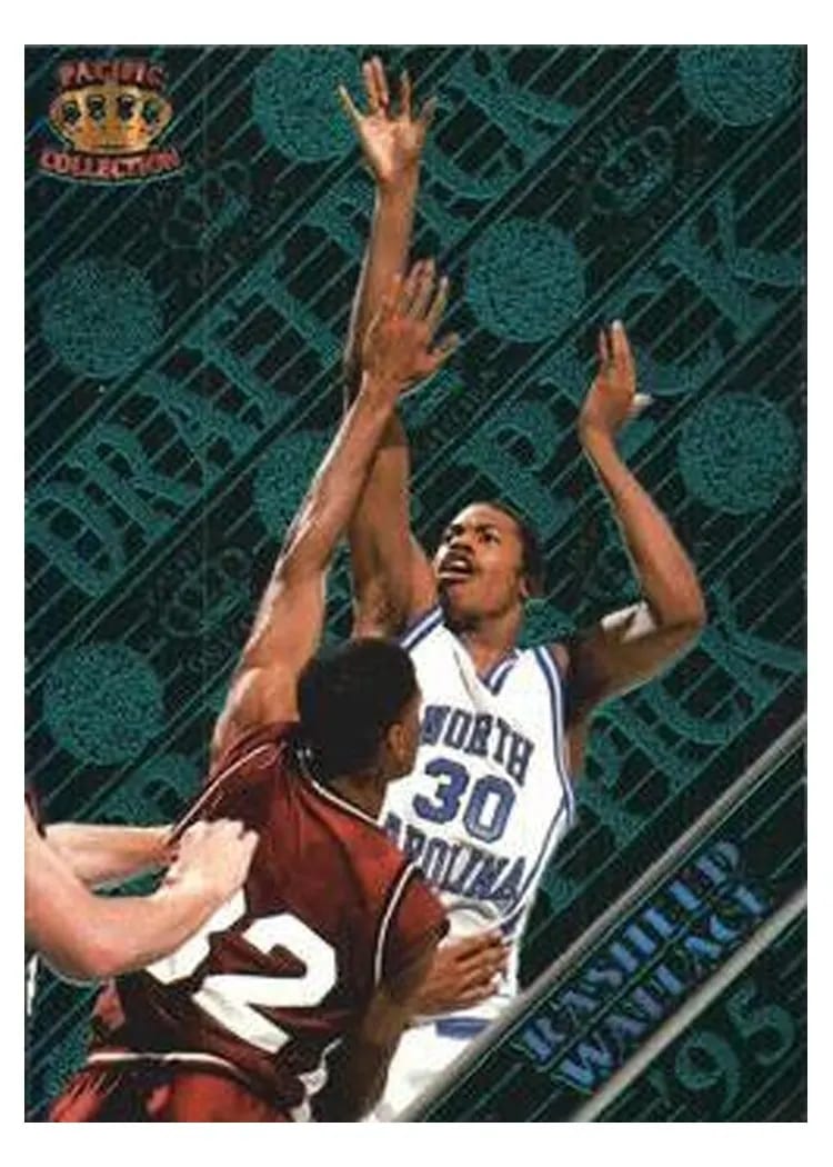 1995 Pacific Prisms Rasheed Wallace #27 card