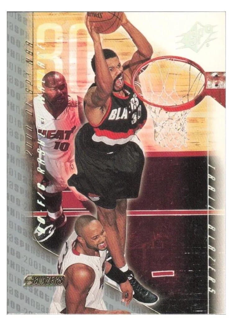 2000 Spx Rasheed Wallace #67 card