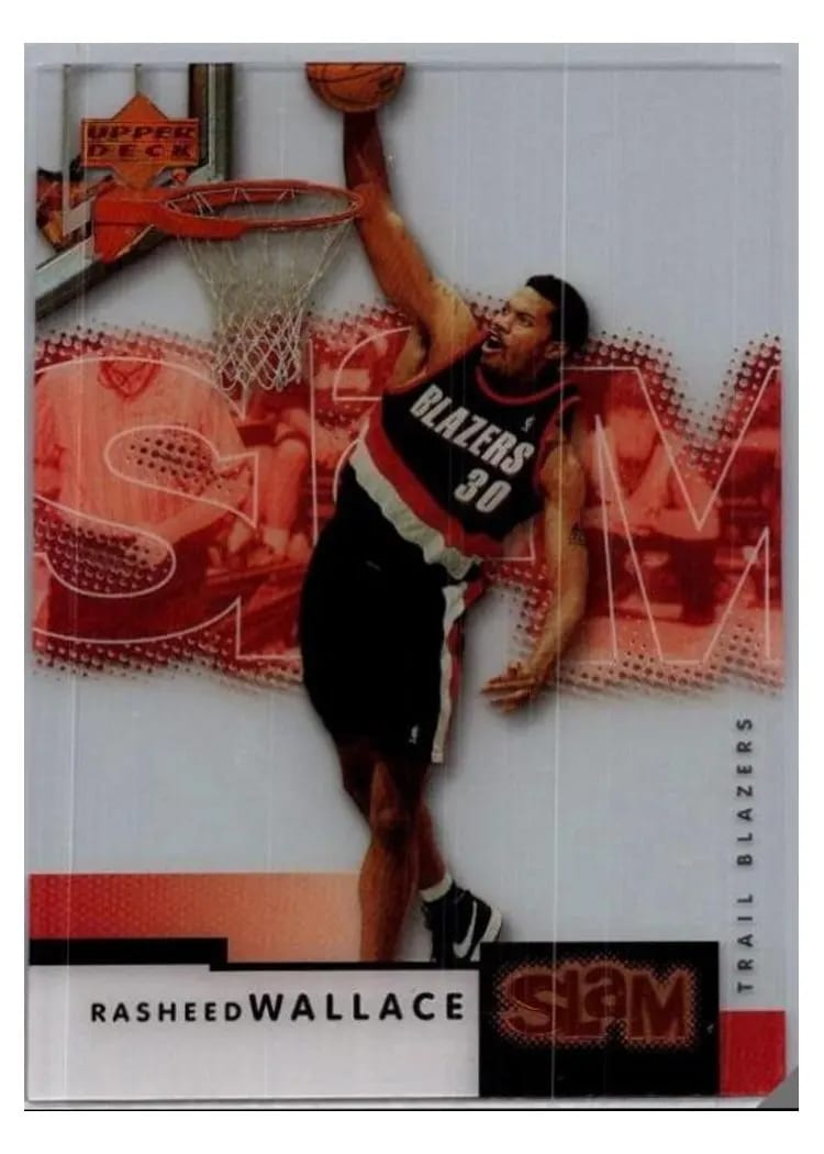 2000 Upper Deck Slam Rasheed Wallace #46 card