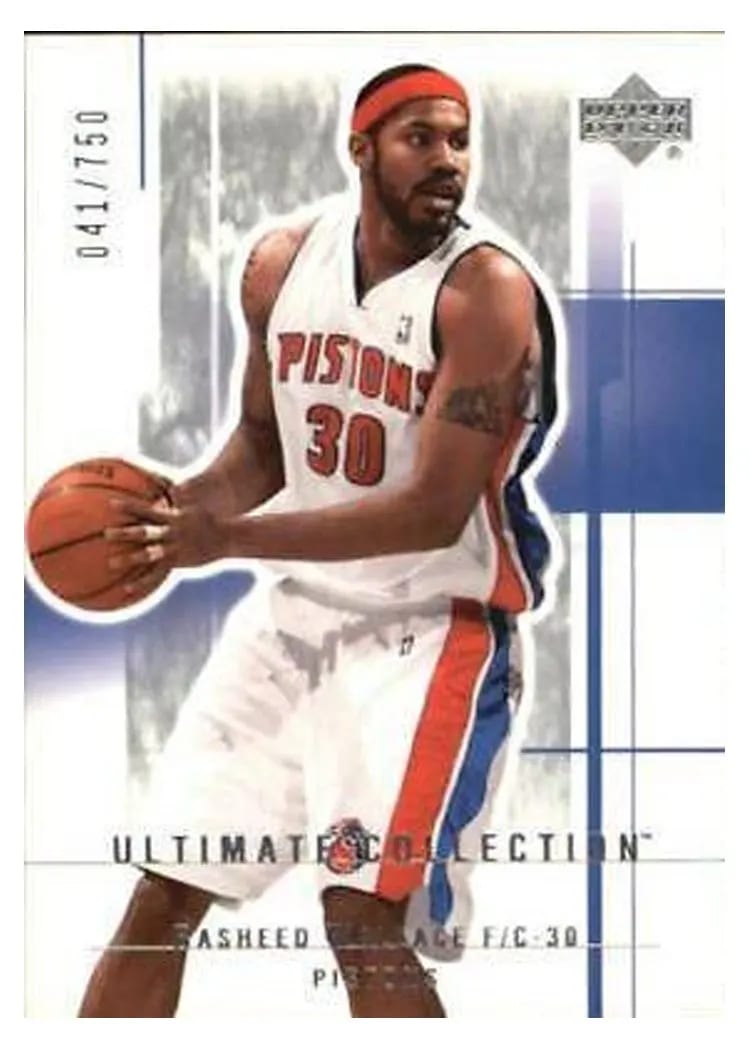 2003 Ultimate Collection Rasheed Wallace #28 card