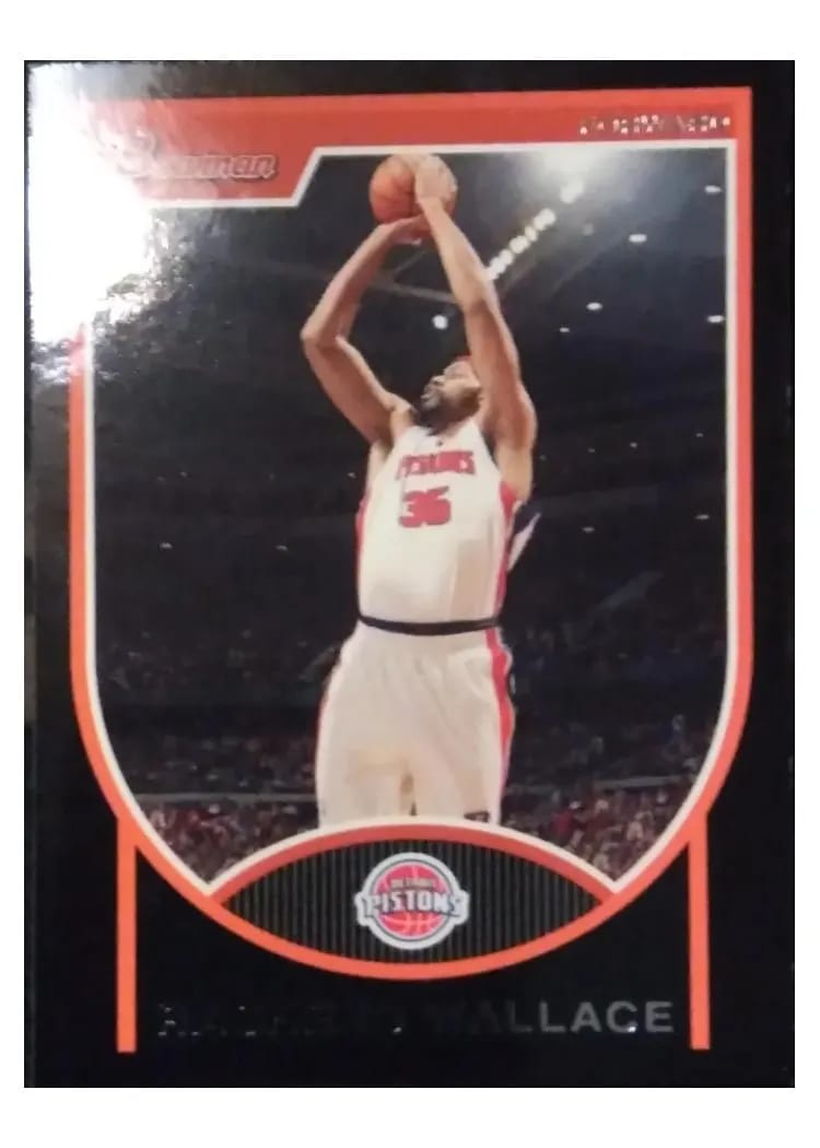 2007 Bowman Chrome Rasheed Wallace #30 card